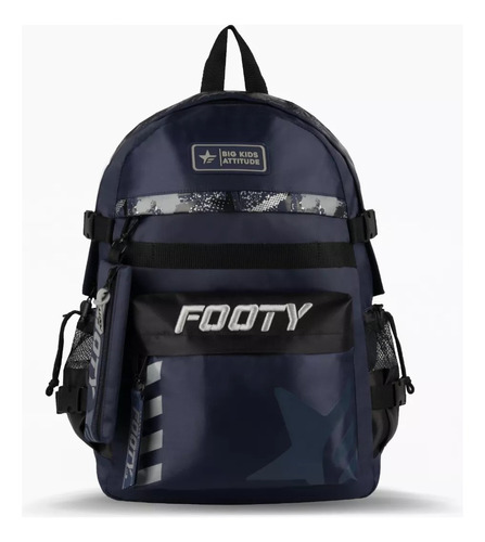 Mochila Espalda 18 Diseño Big Kids Escolar Footy ELG F3093 