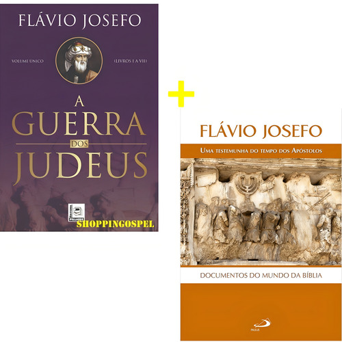 Kit Guerra Dos Judeus 7 Livros Coleção Completa + Testemunha