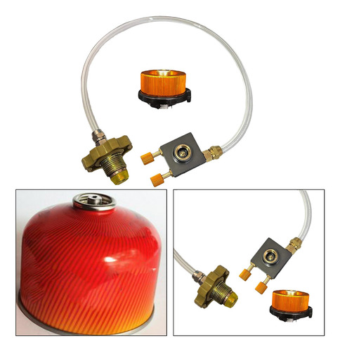 Adaptador De Recarga De Tanque De Gas Con Adaptador