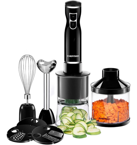 Chefman Electric Spiralizer Y Licuadora De Inmersión/verdura