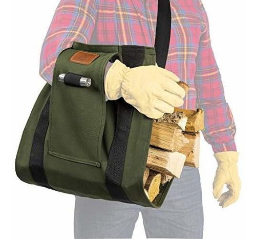 Logox Woodox Sling - The World's Most Ergonomic Firewood, Ki