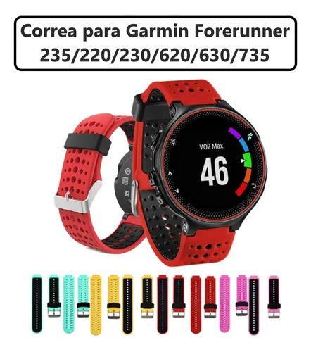 Correa Pulso Para Garmin Forerunner 235/220/230/620/630/735