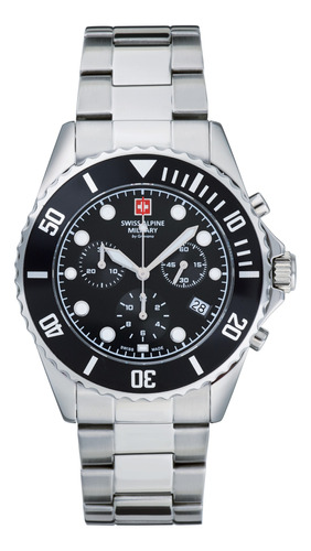 Reloj Swiss Alpine Military Master Diver Chrono 7053.9137sam