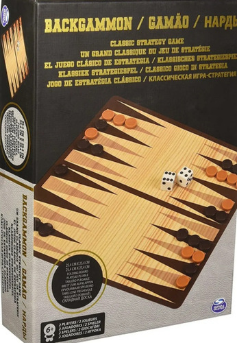 Juego De Mesa Backgammon Spin Games
