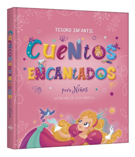 Libro  Pasta  Dura Cuentos Encantados  Para  Niños