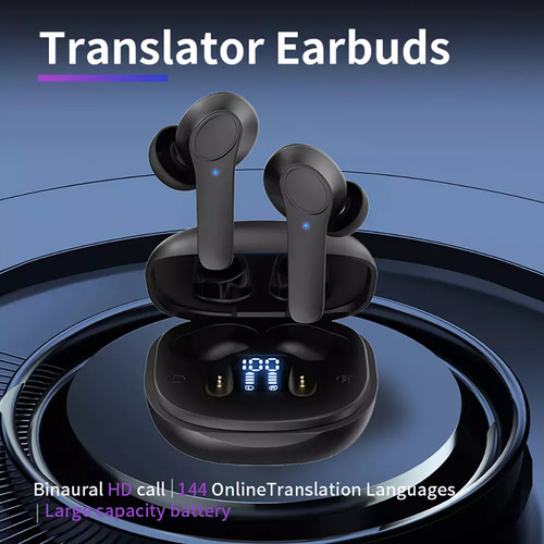 Auriculares Inalámbricos Bluetooth Para Traducción En 114 Id
