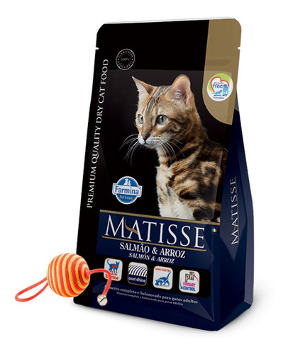 Imagen 1 de 1 de Alimento Gato Matisse Adulto Salmón 7,5 Kg + Promo!