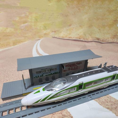 5 Modelo De Estación De Autobuses 1:64, Paisaje, Accesorios