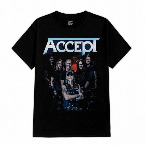 Accept Integrantes 559 Rock Metal Polera Dtf