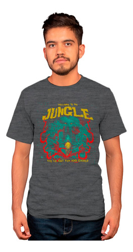 Playera Welcome To The Jungle Guns N' Roses El Rockerito