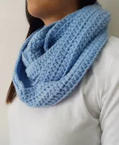 Comprar Bufandas Infinitas Tejidas A Crochet \u002F Cuellos