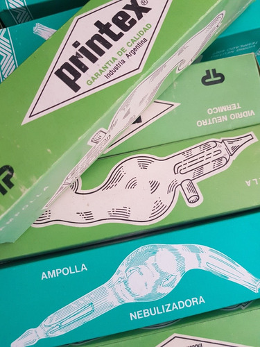 Ampolla Nebulizadora Vidrio Pediatrica Printex