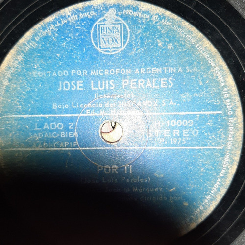 Simple Jose Luis Perales Hispa Vox C13