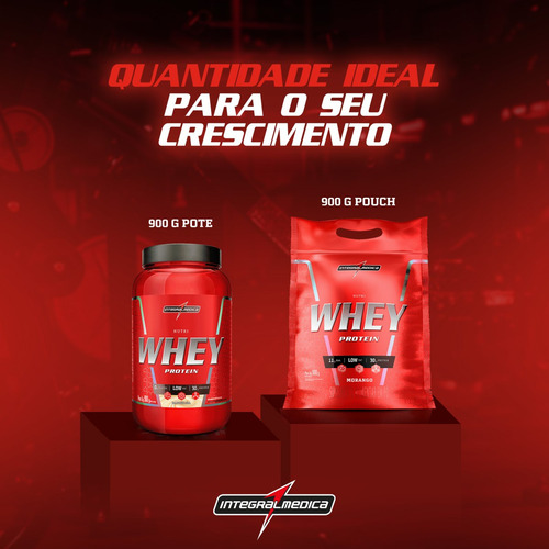 Nutri Whey Protein Pouch Cookies 900g Integralmédica