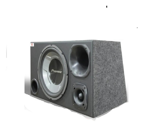 Caixa Som Trio 12 Subwoofer Pioneer Tsw-3060br + Corneta Twe