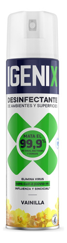 Igenix Desinfectante En Aerosol Vainilla 360cc