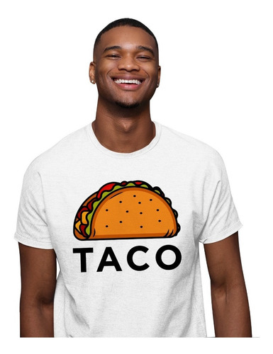 Camiseta De Moda Mexicana Para Hombre Comida Tipica Original