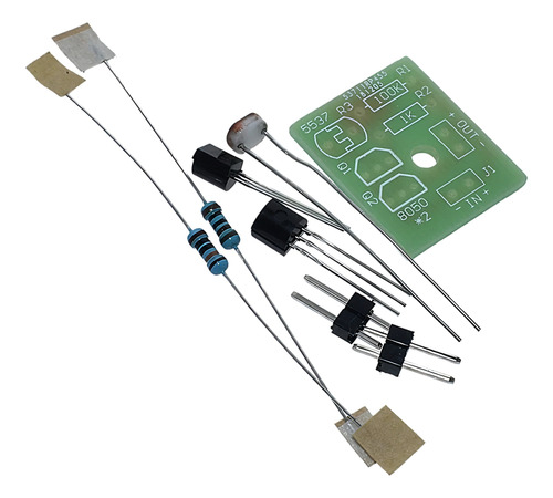 Kit Proyecto Electrónico Control De Luz Con Foto Resistor