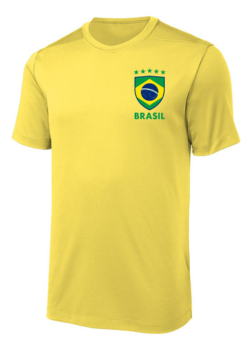 Camiseta Con Insignia De Las Estrellas Del Fsd Brasil, Equip