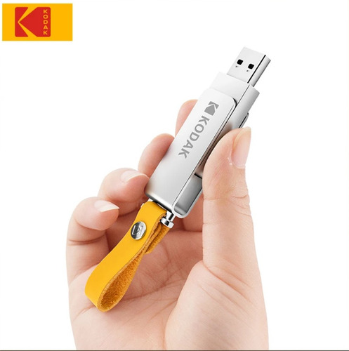 Disco flash Kodak 3.1 de 64 GB K243C Unidade flash USB Otg Dual Type C