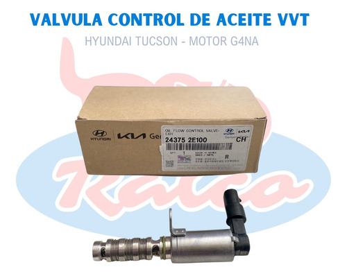 Válvula Control De Aceite Escape (vvt) 2.0 G4na Hyundai/kia 