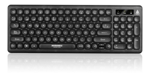 Kit Inalámbrico Micronics Teclado Multimedia Y Mouse Óptico