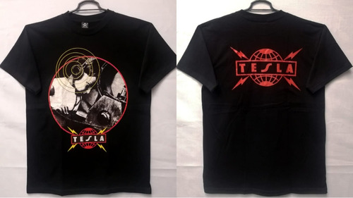 Tesla Playera Rock Dreams Great Radio Contro Talla M T-shirt