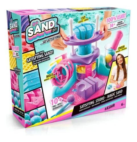 Brinquedo Fun So Sand Studio Crie Sua Areia Magica F00646