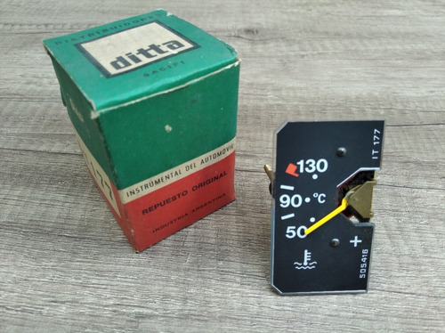 Fiat 125 Mirafiori Indicador De Temperatura Siap Ditta It177