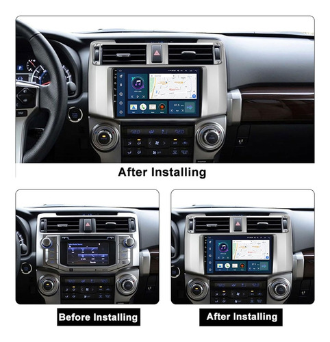 Pantalla Android 9 Pulgada Car Play 4runner 2010 En Adelante
