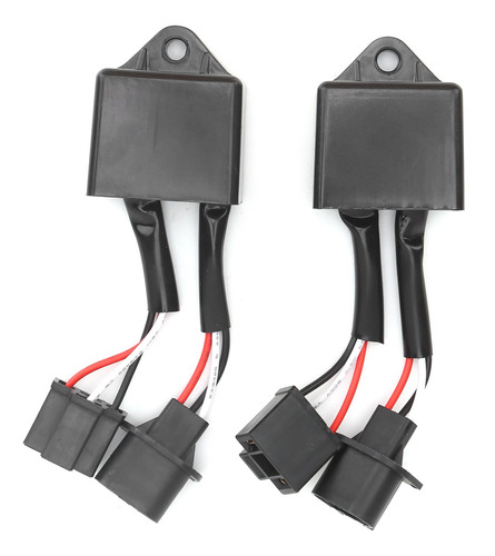 2pcs Decodificador De Luz Led Hid Filtro H13 A H4 Adaptador