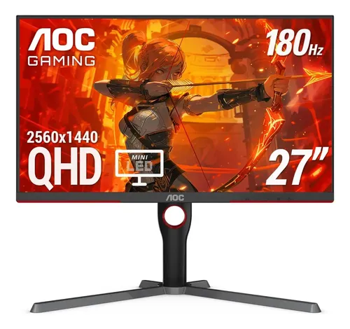 Aoc Q27g3xmn Tamaño De La Pantalla (pulgada) 27, Resolución Negro