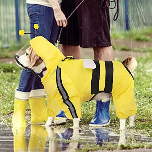 Chubasquero Transparente para Perro