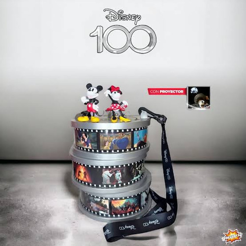 Palomera Proyector Mickey Y Minnie 100 Años Disney