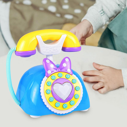 Juguete De Teléfono Para Bebés Educación Temprana Con Luz