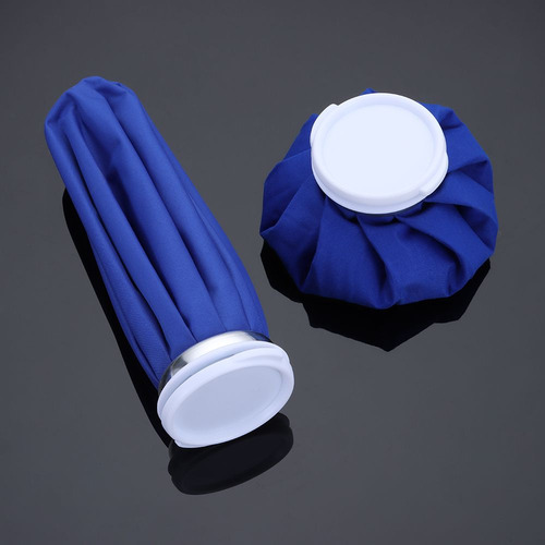 2 bolsas de hielo térmicas flexibles reutilizables para rodillas de 1 l/500 ml
