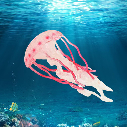 Figuras De Modelo De Medusas Simuladas De 3 Piezas
