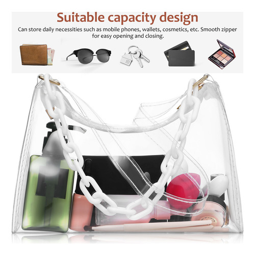 Bolso Axilar Wallets Jelly Pack For Mujer