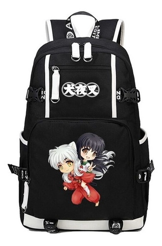 Mochila Escolar De Dibujos Animados De Anime Inuyasha, Bolsa