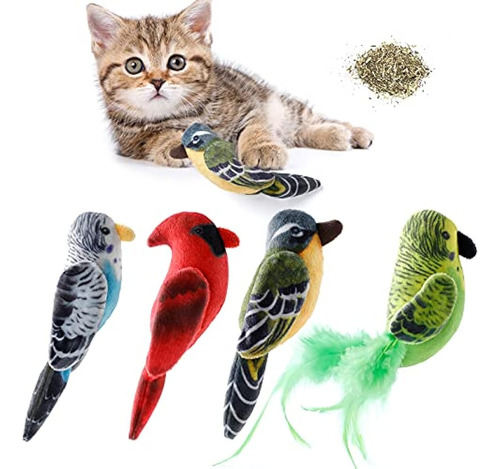 Dorakitten Cat Catnip Toys Interactive Cats 4pcs Kitten Plus