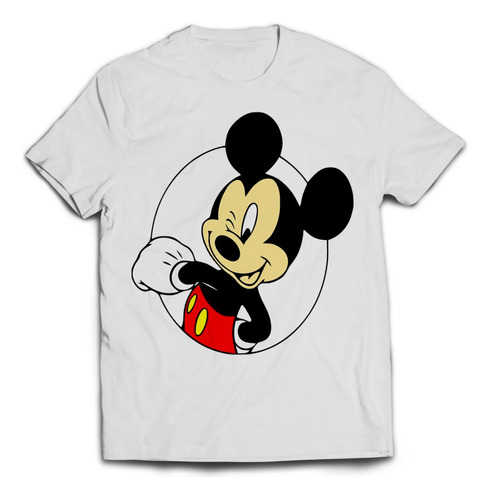 Polera Estampada Mickey Mouse - Hola Amigos - 