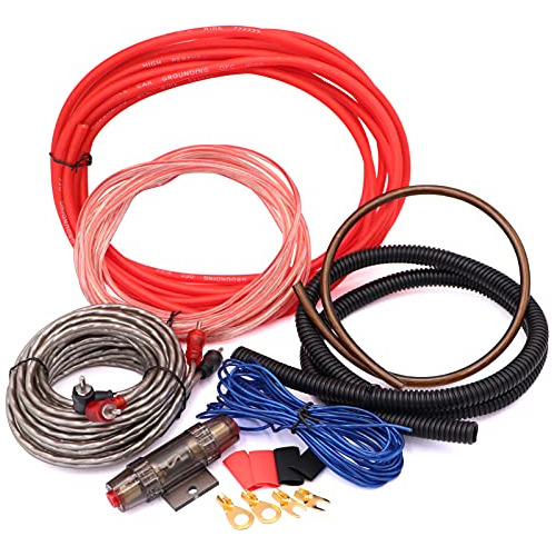 8 Gauge Audio Amplifier Installation Wiring Systems Kit,make