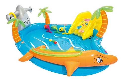 Piscina Infantil Bestway Inflable Interactiva Vida Marina