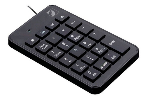 Teclado Numérico Retráctil Diseño Compacto Y Ultra Ligero Color del teclado Negro Idioma Español