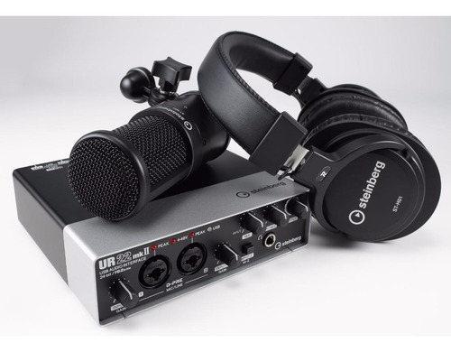 Steniberg Recording Pack Ur22 Mkii Home Studio Envio Gratis