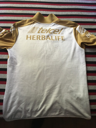 Jersey Pumas Blanca Dorada (Usado)