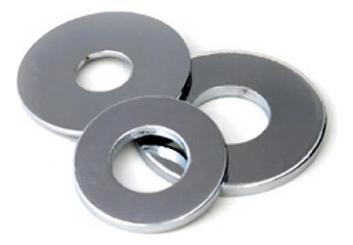Arruela Lisa Inox 304 Polido C/ 100un 1/2 Ciser