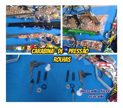 Espingarda Parque De Diversão Carabina Rolha Game Ao Alvo