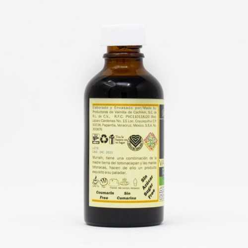 Imagen 2 de 4 de Extracto De Vainilla Natural 50 Ml