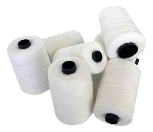 Fio / Linha Para Máquina De Fechar Saco - 1 Unidade Cor Branco